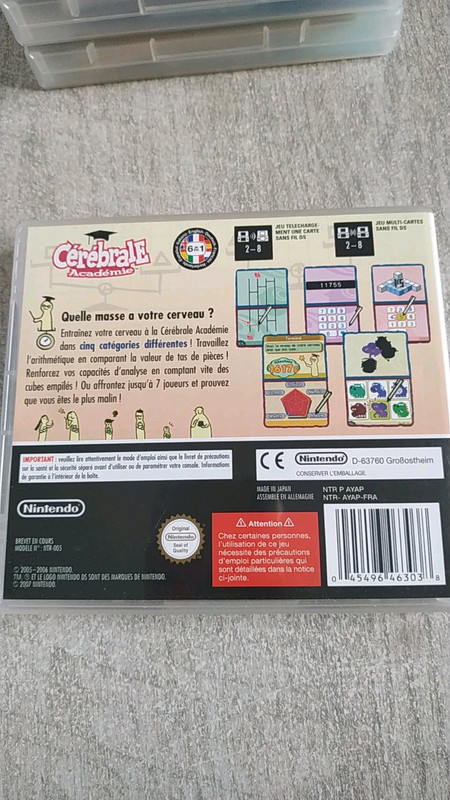 JEU DS CEREBRALE ACADEMIE: : JEUX NINTENDO