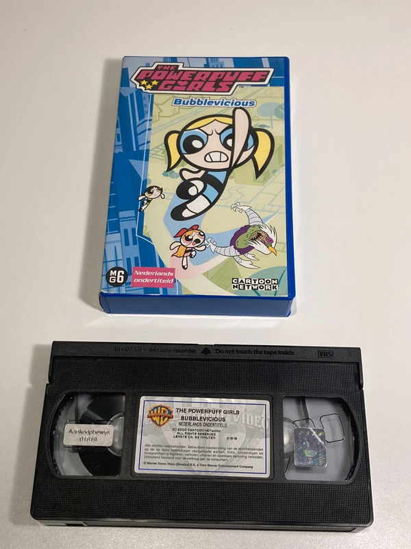 The PowerPuff Girls Bubblevicious VHS Cartoon Network Warner Bros WB ...