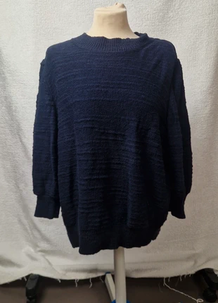 🧶 s.Oliver Navy Blue Pullover – Size 46, merk: s.Oliver, staat: Heel goed, maat: XXXL / 46 / 18, € 8,99, € 10,14 inclusief Kopersbescherming Pro
