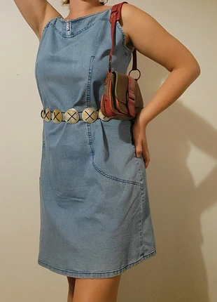Robe en jeans vintage style année 2000 Y2k , condizioni: Ottime, taglia: M / IT 42 / EU 38, €15.00, €16.45 include la Protezione acquisti