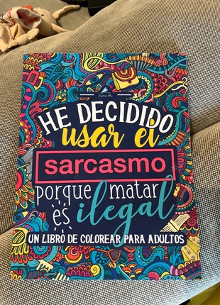 Libro colorear adultos sarcasmo papereriebleu, état: Très bon état, 2,00 €, 2,80 € Protection acheteurs incluse