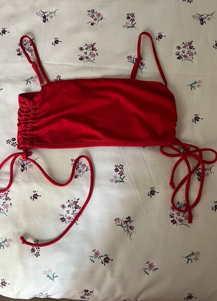 Crop top rojo, brand: Stradivarius, condition: New without tags, size: S / 36 / 8, €2.00, €2.80 includes Buyer Protection