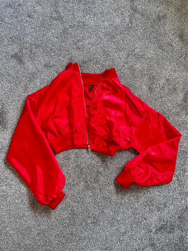 Red Bomber Jacket 3