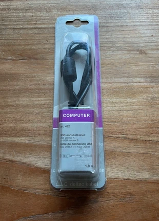Computerkabel, merk: C Deltac, staat: Nieuw zonder prijskaartje, € 3,00, € 3,85 inclusief Kopersbescherming