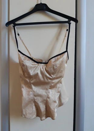 Caraco bustier, merk: Verde Veronica, staat: Heel goed, maat: M / 38 / 10, € 10,00, € 11,20 inclusief Kopersbescherming