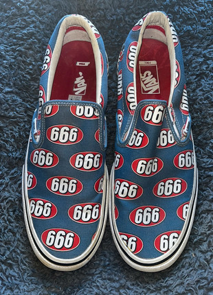 Supreme vans shop 666 for sale