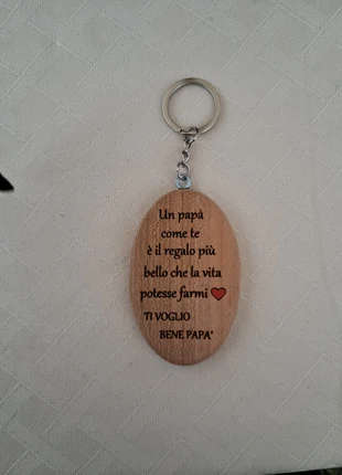 Portachiavi Papà, marke: Legno, zustand: Neu, 6,00 €, 7,00 € inklusive Vinted-Käuferschutz