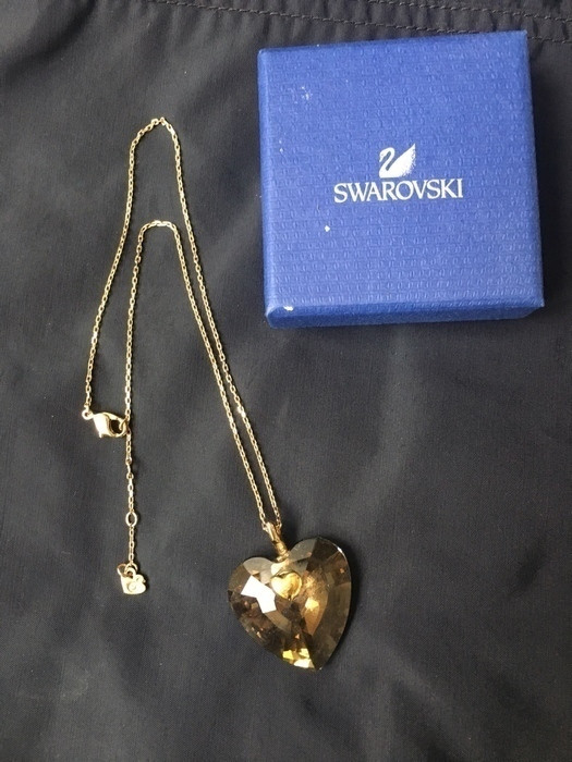 Collier pendentif cœur Swarovski 5