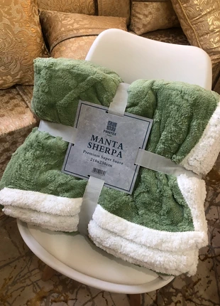 Manta Sherpa Grande 210x230 – Calidad Premium, Nueva, marque: Premium, état: Neuf avec étiquette, 17,99 €, 19,59 € Protection acheteurs incluse