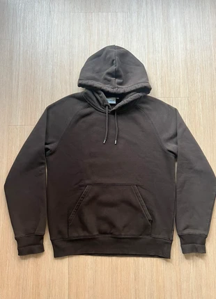 pull à capuche carhartt marron foncé / noir logo brodé, marque: Carhartt, état: Très bon état, taille: S, 30,00 €, 32,20 € Protection acheteurs incluse