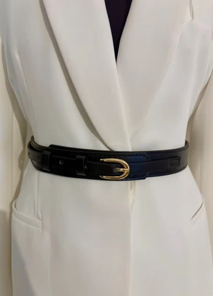Ceinture noire cuir PU, marque: Boutique indépendante, état: Très bon état, taille: 100 cm, 10,00 €, 11,20 € Protection acheteurs incluse