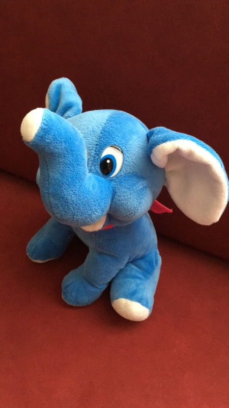 Peluche éléphant publicitaire nettoyeur écran Dumbo