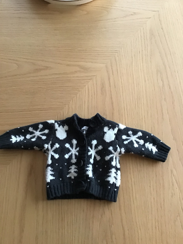 Gilet cardigan Absorba taille 1 mois très chaud 1