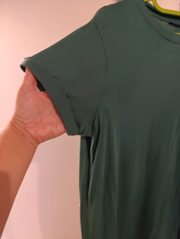 Tee-shirt tunique Taille L vert Kiabi - photo numéro 3