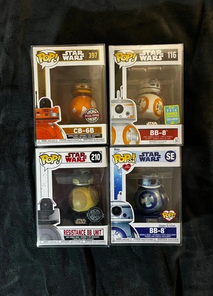Lot de figurines Funko Pop Star Wars – BB-8 & droids (lire description), marke: Funko Pop, zustand: Sehr gut, größe: Einheitsgröße, 1,00 €, 1,75 € inklusive Vinted-Käuferschutz