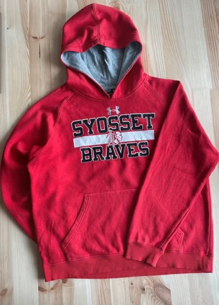Pull à capuche vintage rouge Under Armour taille xl (taille très petit), marque: Under Armour, état: Bon état, taille: XL, 7,50 €, 8,58 € Protection acheteurs incluse