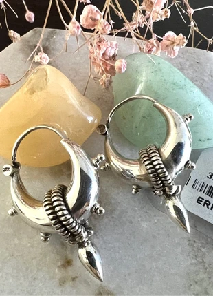 💯 puur 925 Zilveren Bali Hoops – 9,8g Handgemaakt in India, marca: ZILVER, estado: Nuevo con etiquetas, 55,00 €, 58,45 € Protección al comprador incluida