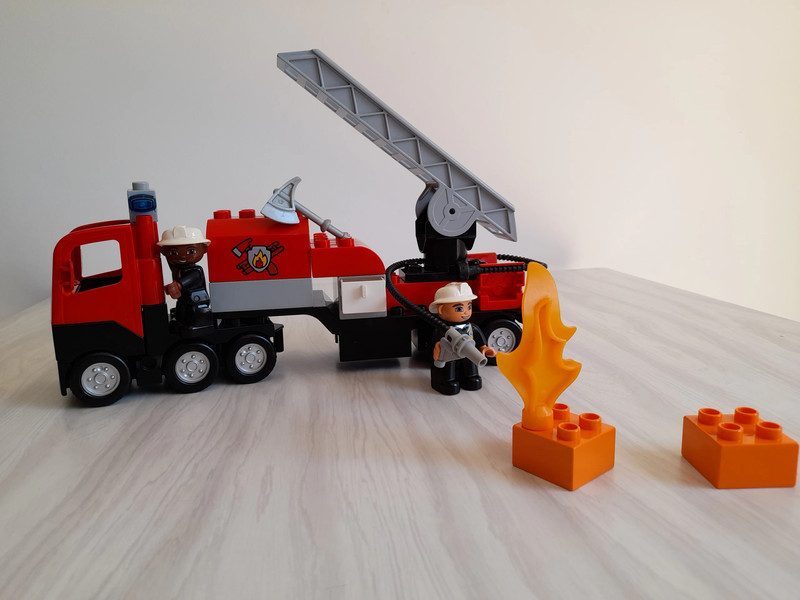 Légo Duplo 4977 - Camion de pompier - Vinted
