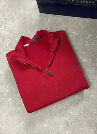 Half zip Pull col camionneur sweat Ralph Lauren rouge style old money taille XXL très bon état, marke: Ralph Lauren, zustand: Sehr gut, größe: XXL, 55,00 €, 58,45 € inklusive Vinted-Käuferschutz