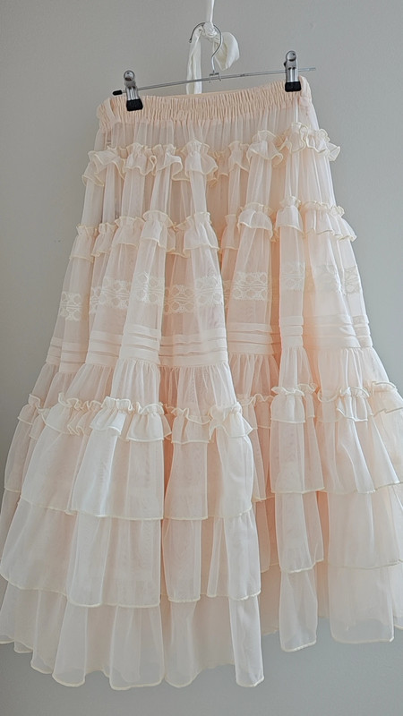 Charming Pastel Ruffled Skirt 2