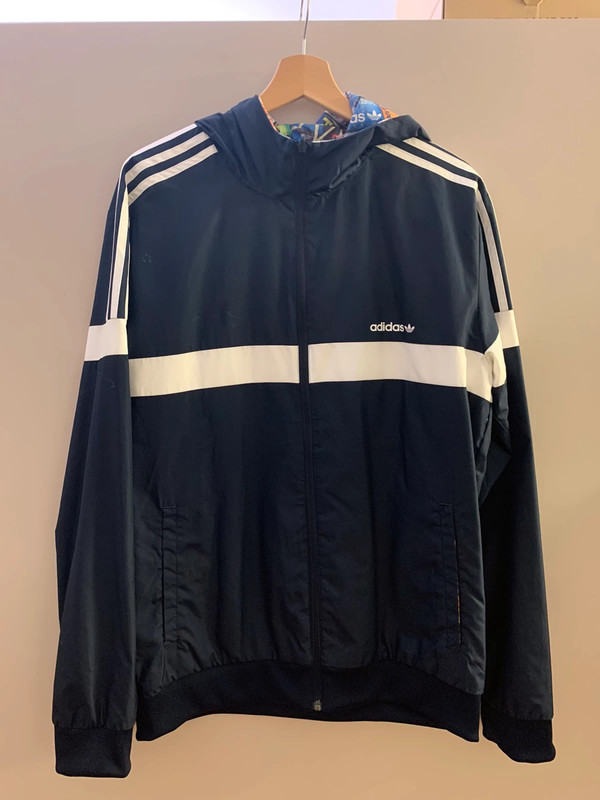 Giacca adidas double face tg M