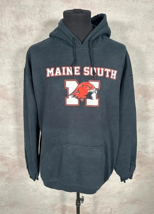 Pull à capuche Vintage bleu marine logo taille L, brand: Vintage Dressing, condizioni: Ottime, taglia: L, €7.00, €8.05 include la Protezione acquisti Pro