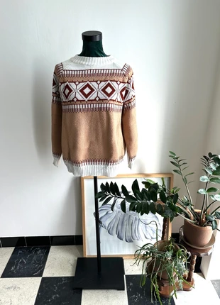 Vintage knitted crewneck, marque: Vintage, état: Bon état, taille: L / 40 / 12, 19,00 €, 20,65 € Protection acheteurs incluse