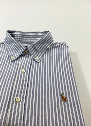 Chemise Oxford à Rayures Ralph Lauren Homme – Bleu Clair & Blanc – Logo Brodé – Taille M – Slim Fit, marque: Ralph Lauren, état: Très bon état, taille: M, 44,90 €, 47,85 € Protection acheteurs incluse