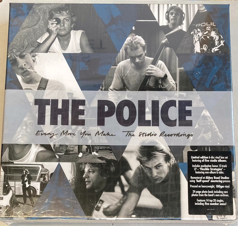 Vinyle coffret The Police Every Move You Make The Studio