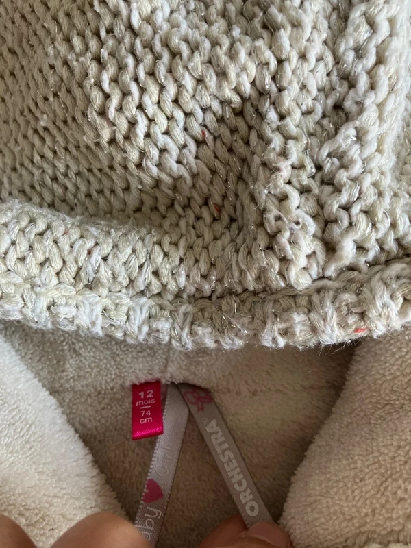 Veste polaire à capuche Orchestra – Taille 12 mois - photo numéro 6