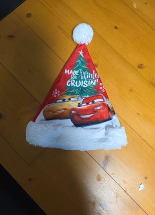 Bonnet Noël Cars., brand: Disney, condizioni: Ottime, taglia: 2-3 anni, 51 cm, €1.00, €1.75 include la Protezione acquisti