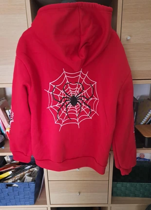 Sweat à capuche rouge Spiderman taille 36, estado: Novo sem etiquetas, tamanho: S / 36 / 8, €5.00, €5.95 inclui Proteção do Comprador