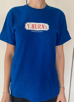 Yung Hurn T Shirt Tomaten Ketchup, marke: YUNG HURN, zustand: Sehr gut, größe: M, 35,00 €, 36,95 € inklusive Vinted-Käuferschutz