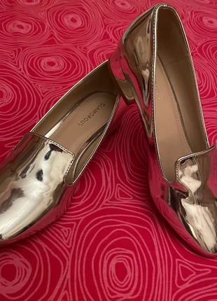 Mocassino argento specchiato Glamorous, marque: Glamorous, état: Très bon état, taille: 38, 9,00 €, 10,15 € Protection acheteurs incluse