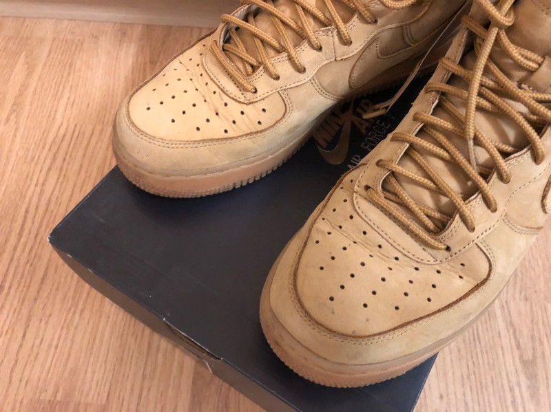 Nike air force beige high shop