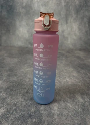 Gourde Sport - 700ML - Rose - Anti-Fuites -  Paille et Marqueur de Temps, état: Très bon état, 5,00 €, 5,95 € Protection acheteurs (Pro) incluse
