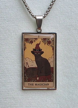 Cat Tarot The Magician Necklace, brand: NO LABEL, condition: New without tags, £3.00, £3.85 includes Buyer Protection