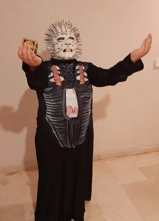 Disfraz completo de pinhead hellraiser en perfecto estado, marque: MIRAMAX, état: Très bon état, taille: L, 140,00 €, 147,70 € Protection acheteurs incluse