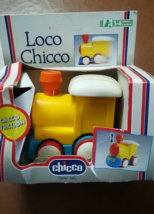Loco Chicco trenino vintage nuovo, marque: Chicco, état: Neuf avec étiquette, taille: 1-3 mois / 56 cm, 15,00 €, 16,45 € Protection acheteurs incluse
