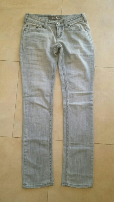 Jeans bleu gris clair 4