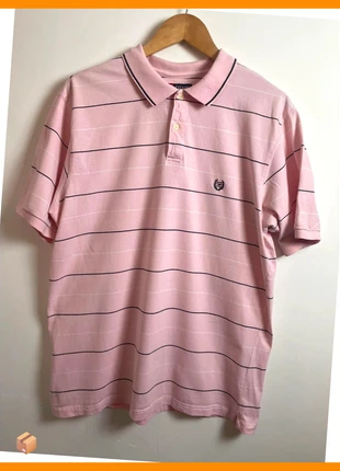 👕 Polo Chaps homme – Taille XL – Rose pâle à rayures, marke: CHAPS, zustand: Sehr gut, größe: XL, 13,30 €, 14,67 € beinhaltet Vinted-Käuferschutz Pro