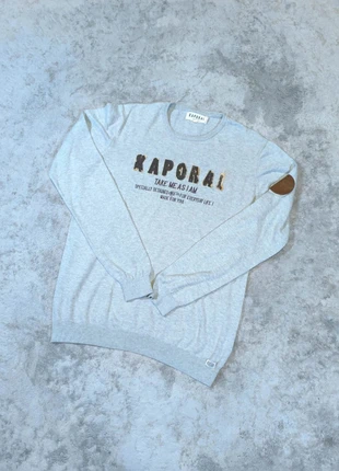 t-shirt manches longues kaporal gris patch cuir l, brand: Kaporal, condition: Very good, size: L, €14.30, €15.72 includes Buyer Protection Pro