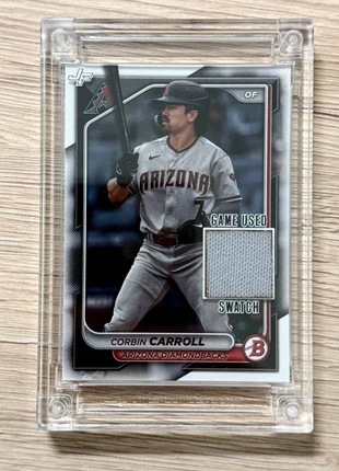 Corbin Carroll Jersey Fusion 2025 Used Pants Relic – Arizona Diamondbacks – Authentic MLB Swatch, marca: Jersey Fusion, estado: Novo com etiquetas, €50.00, €53.20 inclui Proteção do Comprador