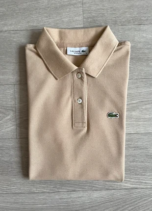 Lacoste - Polo - Beige - 34, marca: Lacoste, estado: Muy bueno, tamaño: XS, 15,00 €, 16,45 € Protección al comprador incluida