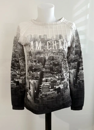 🖤 Sweat imprimé – Bershka (S), marque: Bershka, état: Très bon état, taille: S / 36 / 8, 12,00 €, 13,30 € Protection acheteurs incluse