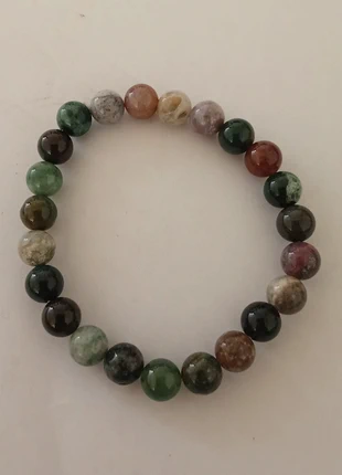 Bracelet Pierre Agate indienne, marque: sans marque, état: Neuf avec étiquette, 5,00 €, 5,95 € Protection acheteurs incluse
