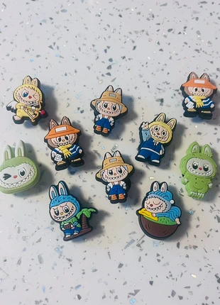 10 Labubu Croc Charms. Labubu Jibbitz. Labubu Shoe Charms., brand: labubu, condition: New without tags, size: One size, £4.00, £4.62 includes Buyer Protection