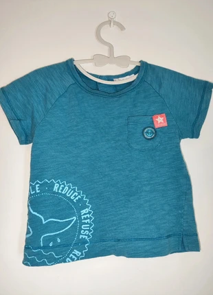 Camiseta manga corta bebe, marque: Tutto Piccolo, état: Très bon état, taille: 9-12 mois / 74 cm, 5,00 €, 5,95 € Protection acheteurs incluse