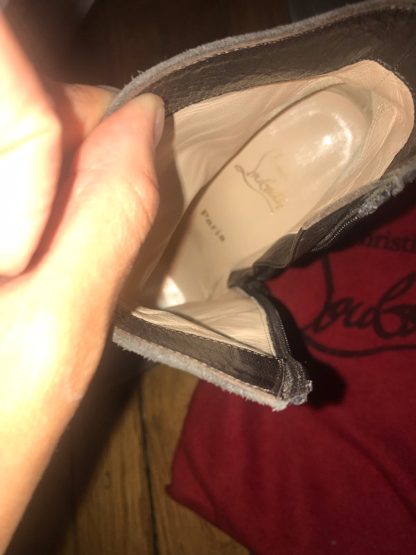 Bottines grises Christian Louboutin - Vinted Bottines grises Christian Louboutin - Vinted