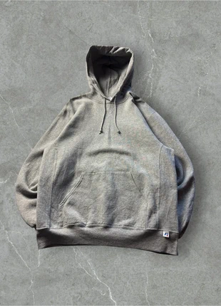 Hoodie / Pull à capuche Russel Athletic USA vintage gris – Taille L Oversize (Unisexe), merk: Russel Athletic, staat: Heel goed, maat: L, € 27,00, € 29,05 inclusief Kopersbescherming Pro